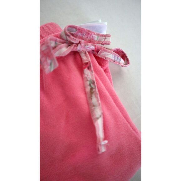 LoveShackFancy x Hurley HLSFC002 Women's Sz S Pink Terry Cloth Walk Shorts $50 - Picture 3 of 8